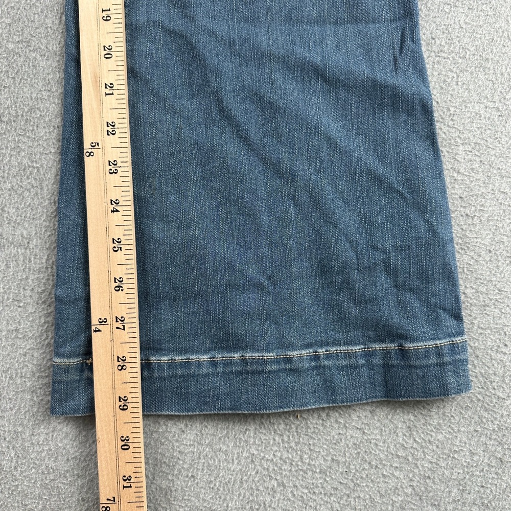 Torrid Jeans Womens 14R Bombshell Flare Blue Premium Stretch Denim Medium Wash - Picture 6 of 11
